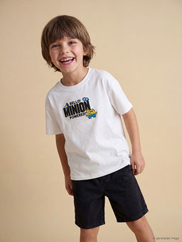 Minions Bask?l? Erkek ?ocuk Ti??rt