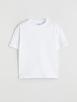 Bisiklet Yaka Basic K?z ?ocuk Ti??rt