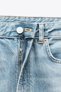 TRF WIDE-LEG HIGH-WAIST JEANS - Zara фото 7