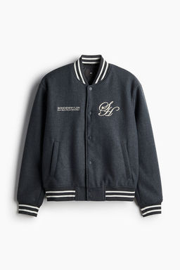 Chaqueta de beisbol Loose Fit - H&m фото 6