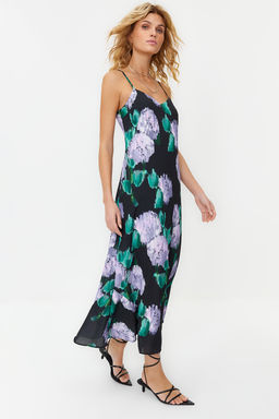 TRENDYOLMILLA Pembe Degrade A Kesim Maxi Dokuma Elbise TWOSS23EL02416  фото 3