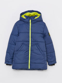 Kap??onlu Erkek ?ocuk ?i?me Mont