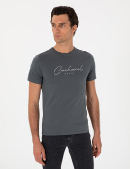 Antrasit Slim Fit Ti__rt