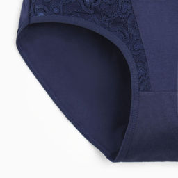 Трусы женские цвет тёмно-синий, размер 48-50