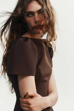 SHORT DRESS WITH PLEATS AND POCKETS - Zara фото 12