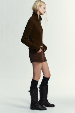 RIB KNIT JUMPER - Zara фото 3