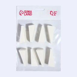 Набор спонжей для макияжа, 5×2 см, 8 шт., белый