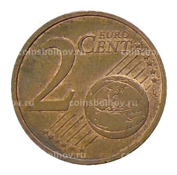 Монета 2 евроцента 1999 года Франция