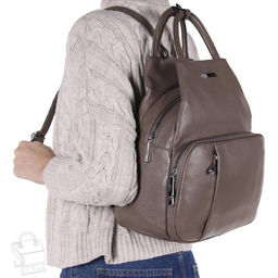 Рюкзак женский 670107 brown Velina Fabbiano-Safenta в Новосибирске