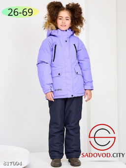Зимний мембранный костюм для девочки - Bruno фото 2
