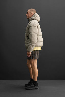 HOODED PUFFER JACKET - Zara фото 4