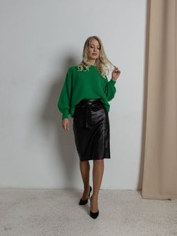 юбка из экокожи 849-0583 - Трика фото 2