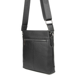 Мужская кожаная сумка мессенджер - Barcelo biagi фото 3