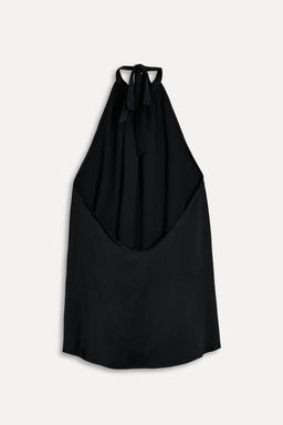 HALTER TOP WITH TIE DETAIL 50TH ANNIVERSARY - Zara фото 3