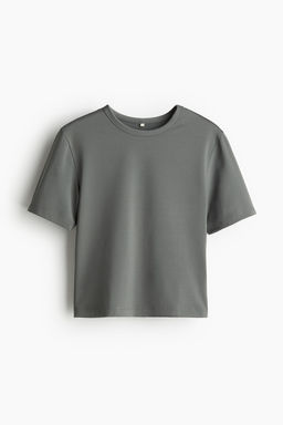 Camiseta de deporte cropped en DryMove - H&m фото 5