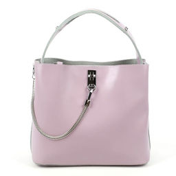 Женская кожаная сумка через плечо 8703 Пурпл - Cidirro фото 3