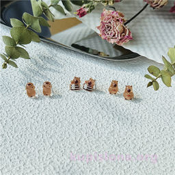 Набор сережек Капибары - Купи слона фото 3