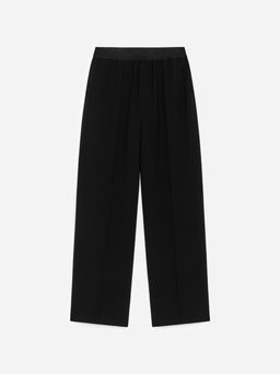 Pantalones de sarga con cintura el?stica