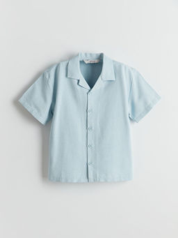 Keten Kar???ml? Erkek ?ocuk G?mlek