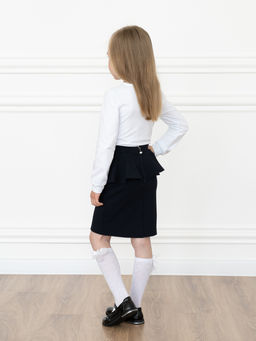 Джемпер детский белый Д-261 (152, 80)