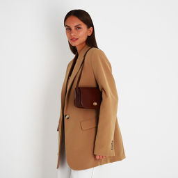 Сумка-мессенджер на клапане, цвет бордовый - Simaland фото 2