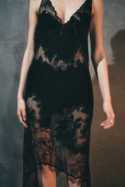 SEQUINNED CAMISOLE DRESS - Zara фото 5