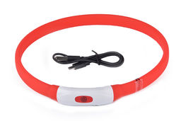 ВВА Ошейник светящийся 55х1.5см, в ассортименте 262669