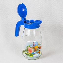 Набор 7пр (кувшин "Радуга" +6 стаканов) с деколью