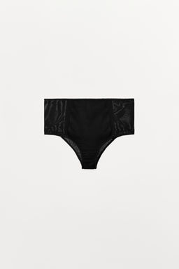 BRAGUITA ALTA COMBINADA POINTELLE / Negro - Zara фото 5