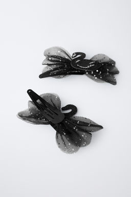 TWO-PACK OF SWAN HAIR CLIPS - Zara фото 2