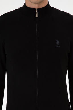 Erkek Slim Fit Siyah Triko H_rka - U.s. polo assn фото 13