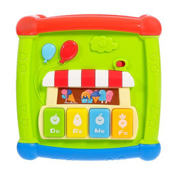 Развивающая игрушка ZABIAKA «Умный кубик», световые и звуковые эффекты