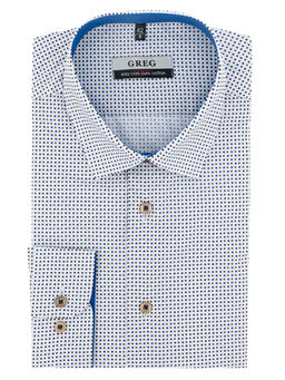 Сорочка мужская длинный рукав GREG 123/231/3414/Z/1  фото 3