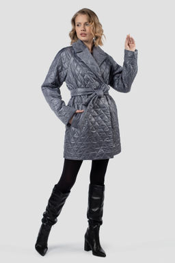 Пальто женское демисезонное (пояс)