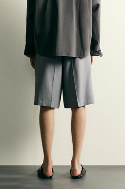 BERMUDA CARGO RELAXED FIT / Gris medio - Zara фото 3