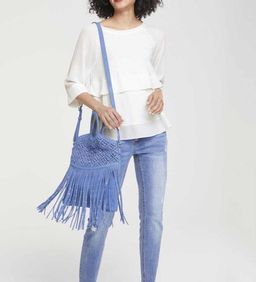 Блузка, белая