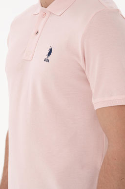 Erkek Slim Fit Polo Yaka Pudra Basic Ti__rt Sepette S_rpriz _ndirim - U.s. polo assn фото 7