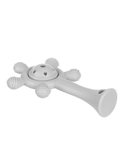 Прорезыватели силиконовые для зубов «Банан и погремушка», набор 2 шт.