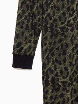 CONTE Платье с леопардовым рисунком LPL 1045 khaki leo khaki leo