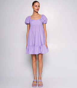 Платье #ОКТ085004, сиреневый - Dommod фото 2