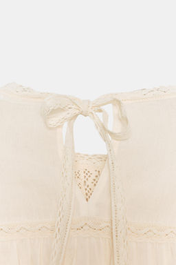 ZW COLLECTION EMBROIDERED SHIRT - Zara фото 7