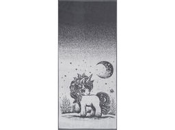 Полотенце махровое 6с102.411ж1 Волшебная ночь(графит5) 67х150см