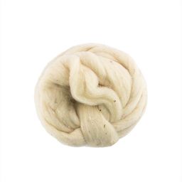 Gamma SY-050 Шерсть для валяния 100% шерсть 50 г cливер (натуральный)