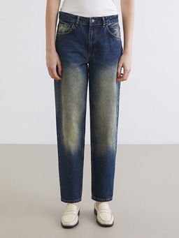 Barrel Fit Kad?n Jean Pantolon