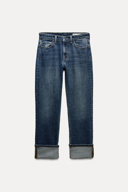 ZW COLLECTION SLIM MID-WAIST JEANS - Zara фото 29