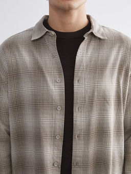 Regular Fit Uzun Kollu Ekose Erkek Oduncu G?mlek