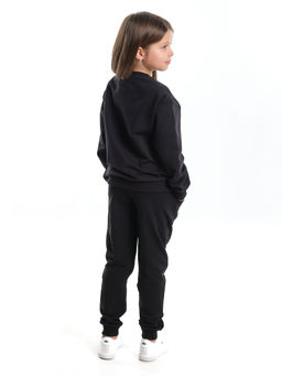 Комплект спортивный для девочки UD 7749 черный - Mini maxi фото 2
