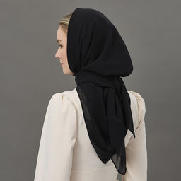 Платок 110 х 110 см - Мастерская ПОКРОВ фото 3