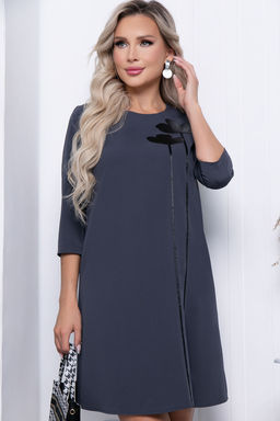 Платье Мэйси (графит) П7145 - Lt collection фото 6