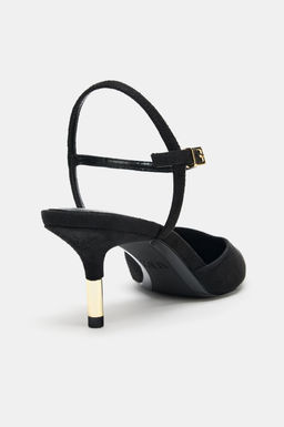 HEELED SLINGBACK SHOES